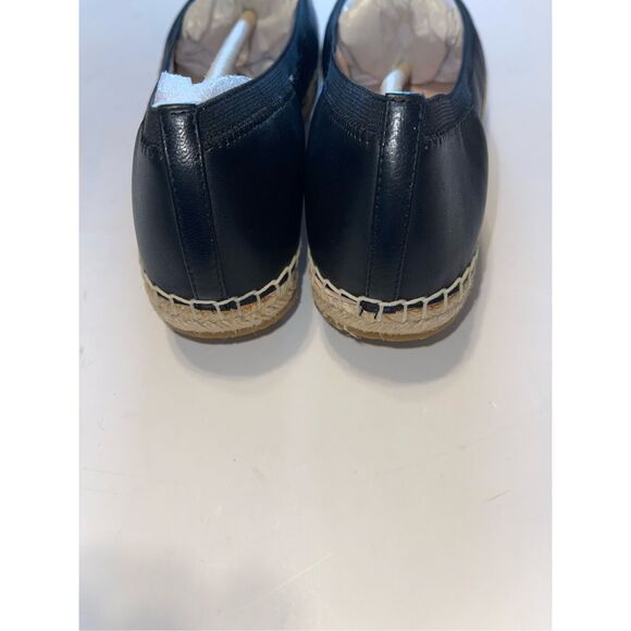 KATE SPADE NEW YORK Black Top Line Clubhouse Slip On Espadrille 5 New - Picture 8 of 9